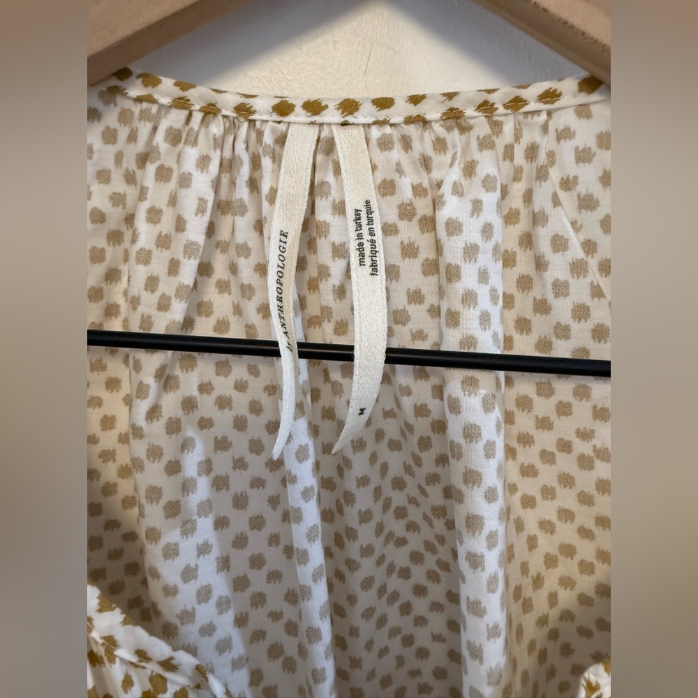 ANTHROPOLOGIE somerset maxi dress puff-sleeve 
Edition - Picture 6 of 10